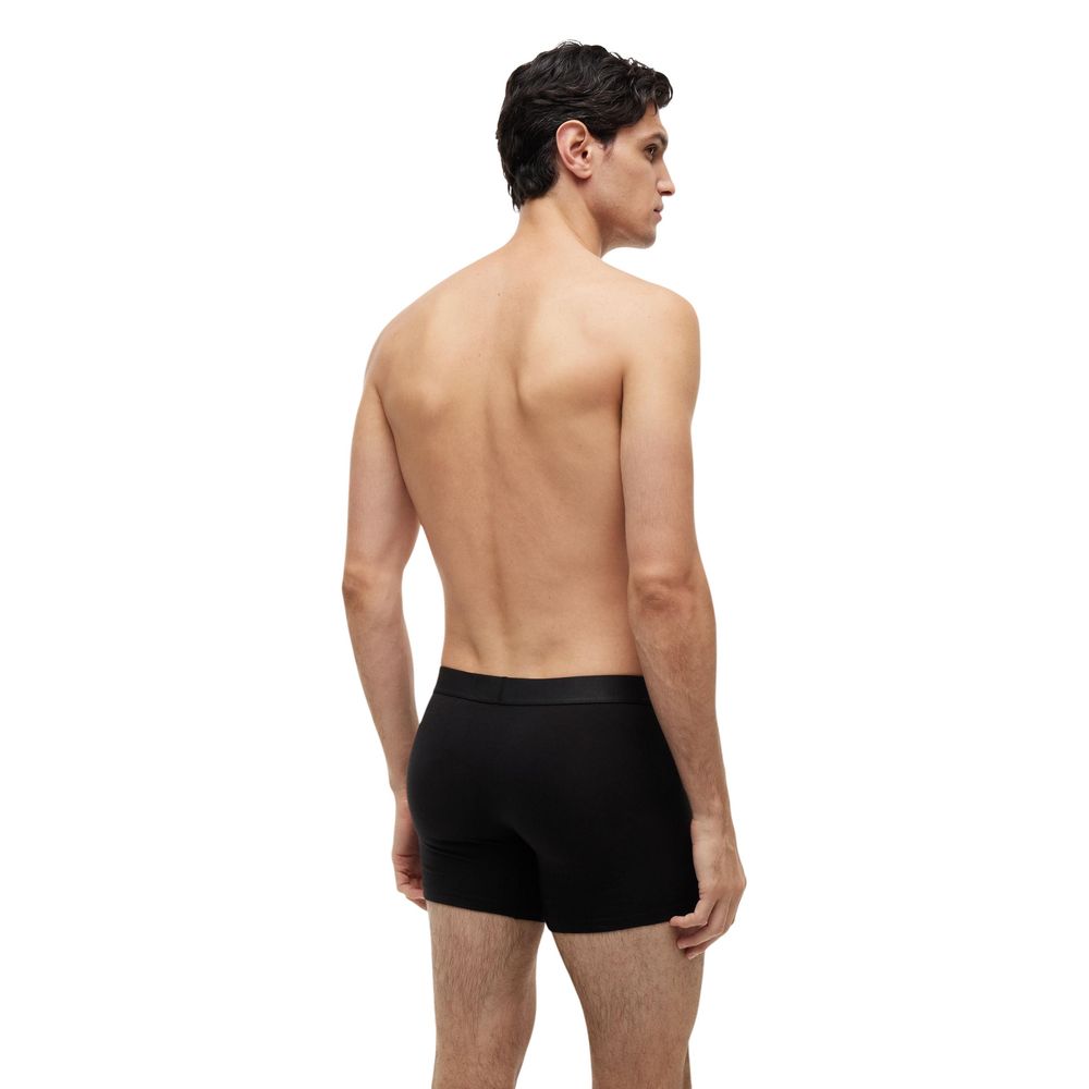 Tommy Hilfiger Schwarze Boxershorts aus recycelter Baumwolle