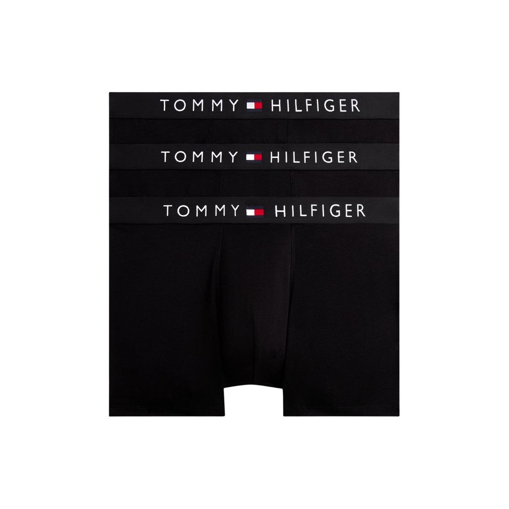 Tommy Hilfiger Schwarze Boxershorts aus recycelter Baumwolle