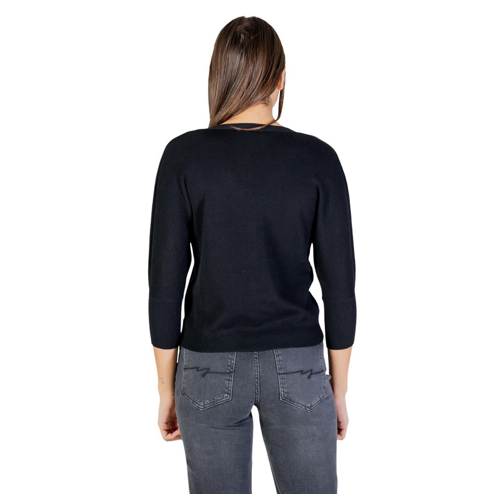 Morgan De Toi Schwarzer Polyester-Cardigan