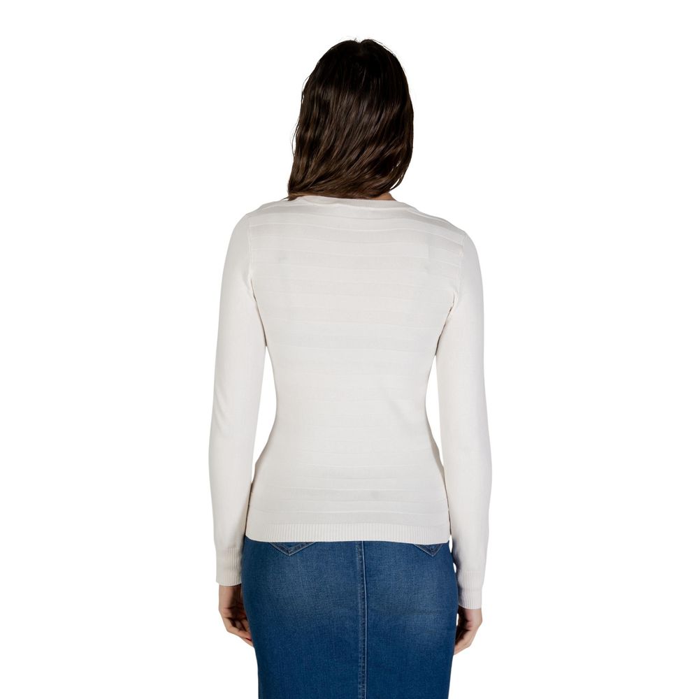 Morgan De Toi Beiges Viskose-Sweatshirt