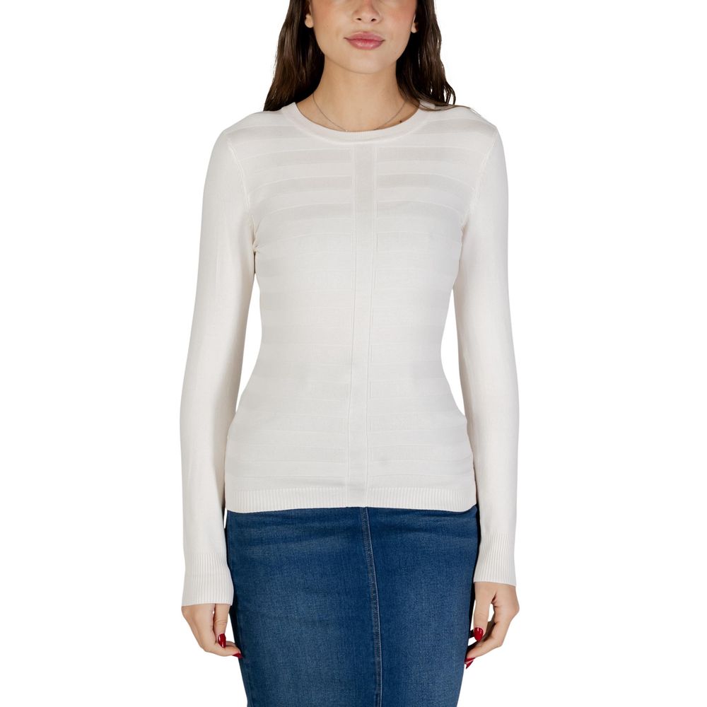 Morgan De Toi Beiges Viskose-Sweatshirt