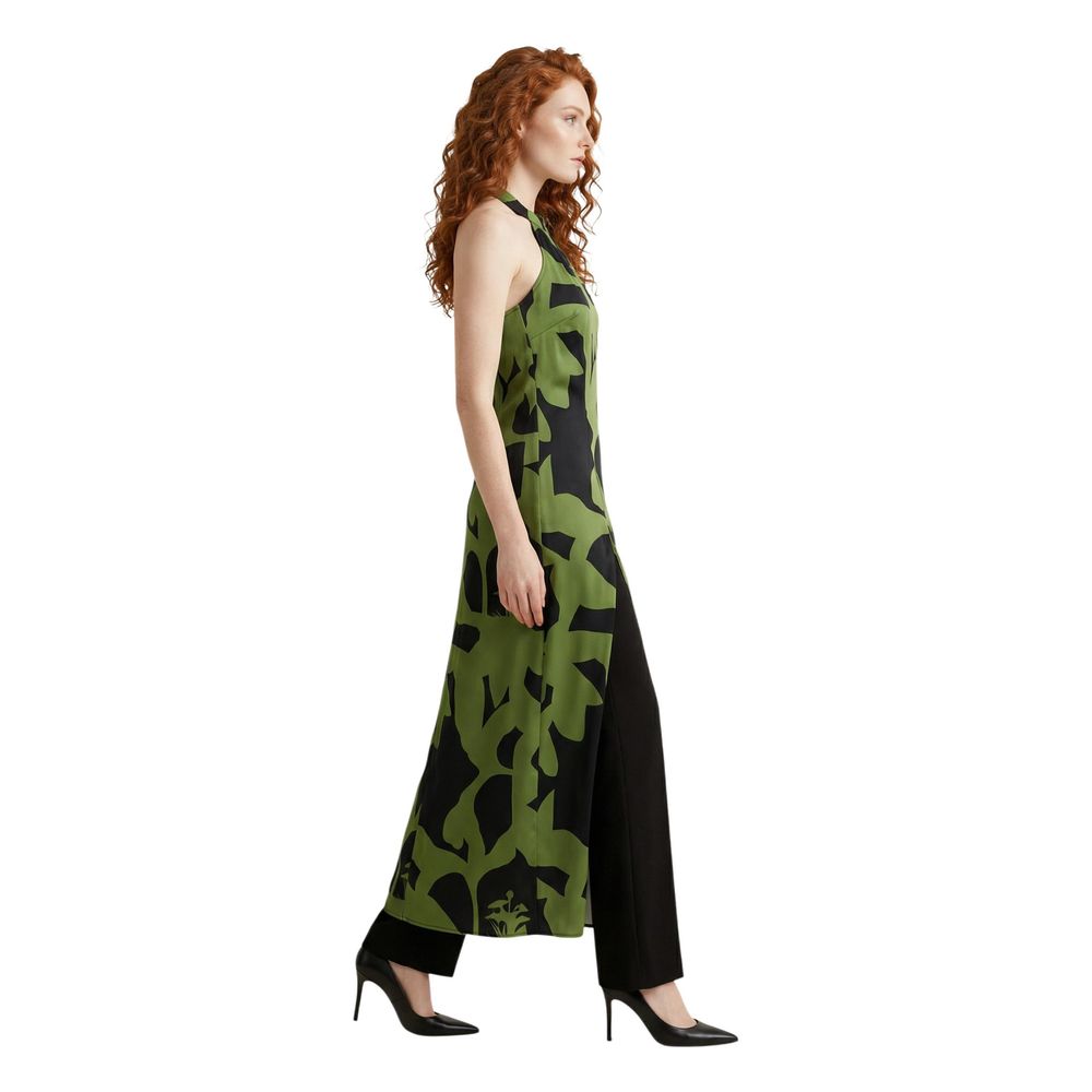 Replay Bicolor Viskose Maxikleid