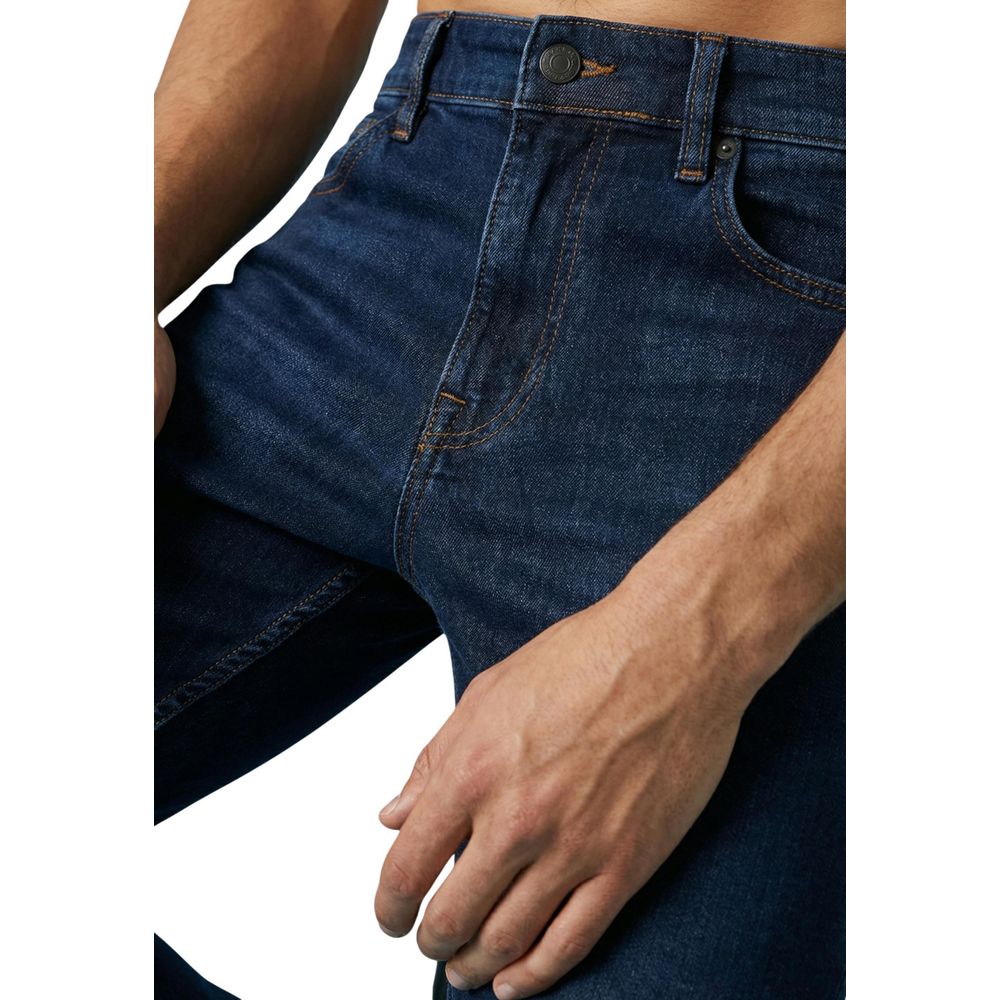 Hugo Boss Blaue Skinny Jeans aus Baumwolle