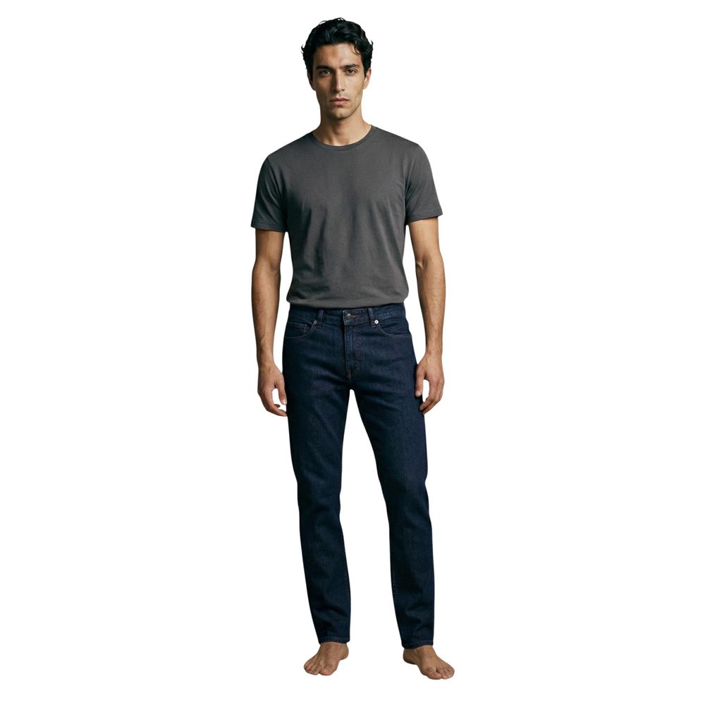 Hugo Boss Blaue Skinny Jeans aus Baumwolle