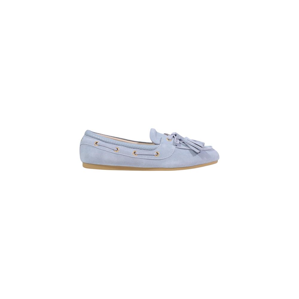 Liu Jo Blaue Plateaupumps aus Wildleder