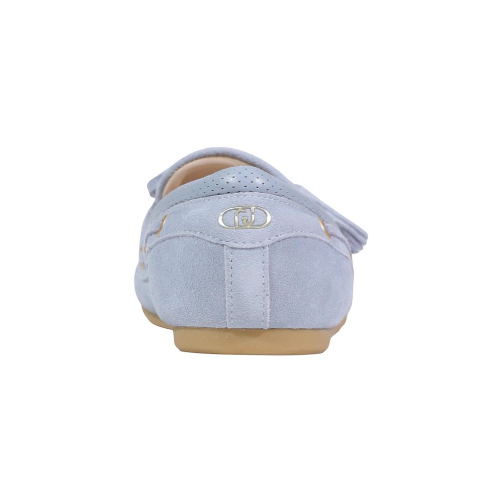 Liu Jo Blaue Plateaupumps aus Wildleder