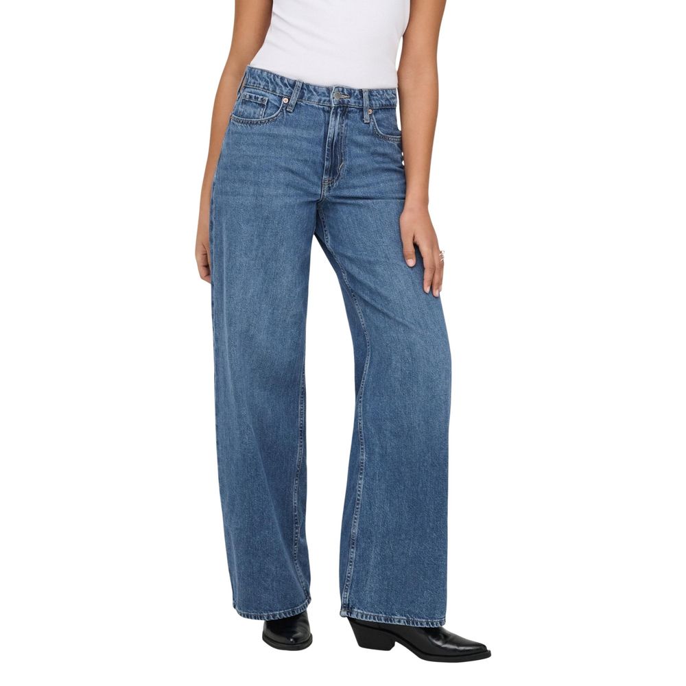 Only Blue Baumwoll-Jeans im Relaxed Fit