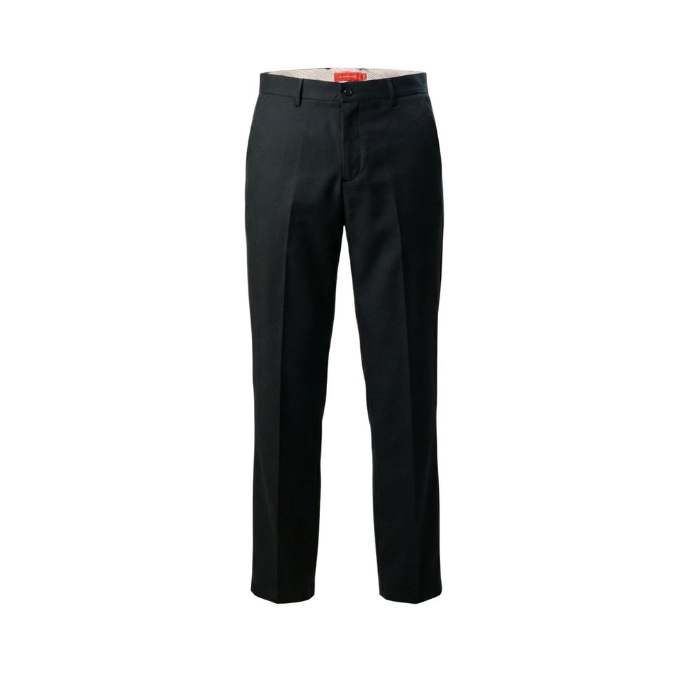 Gianni Lupo Schwarze Skinny-Hose aus Polyester