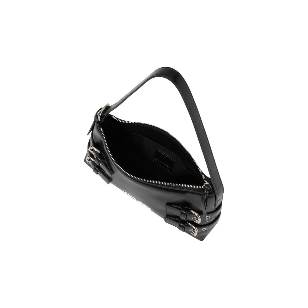 Karl Lagerfeld Schwarze Handtasche aus Polyethylen
