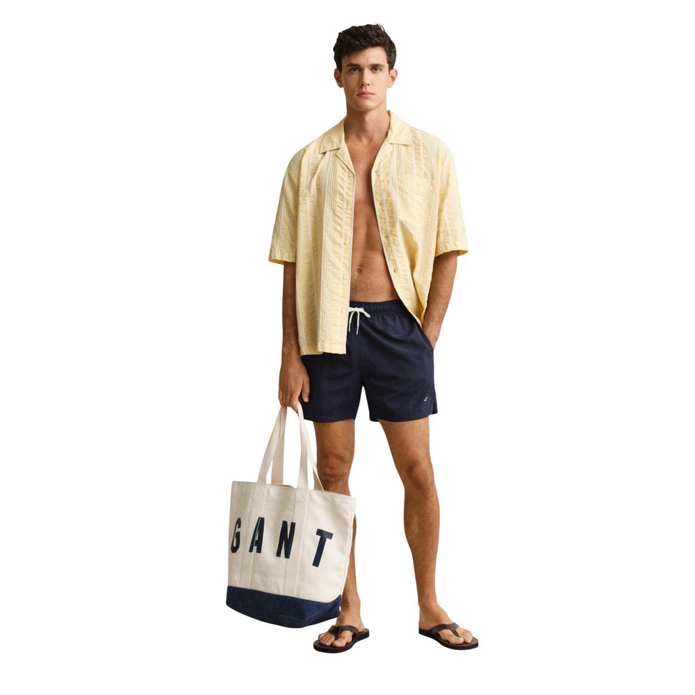 Gant Badeshorts aus recyceltem Polyamid in Blau