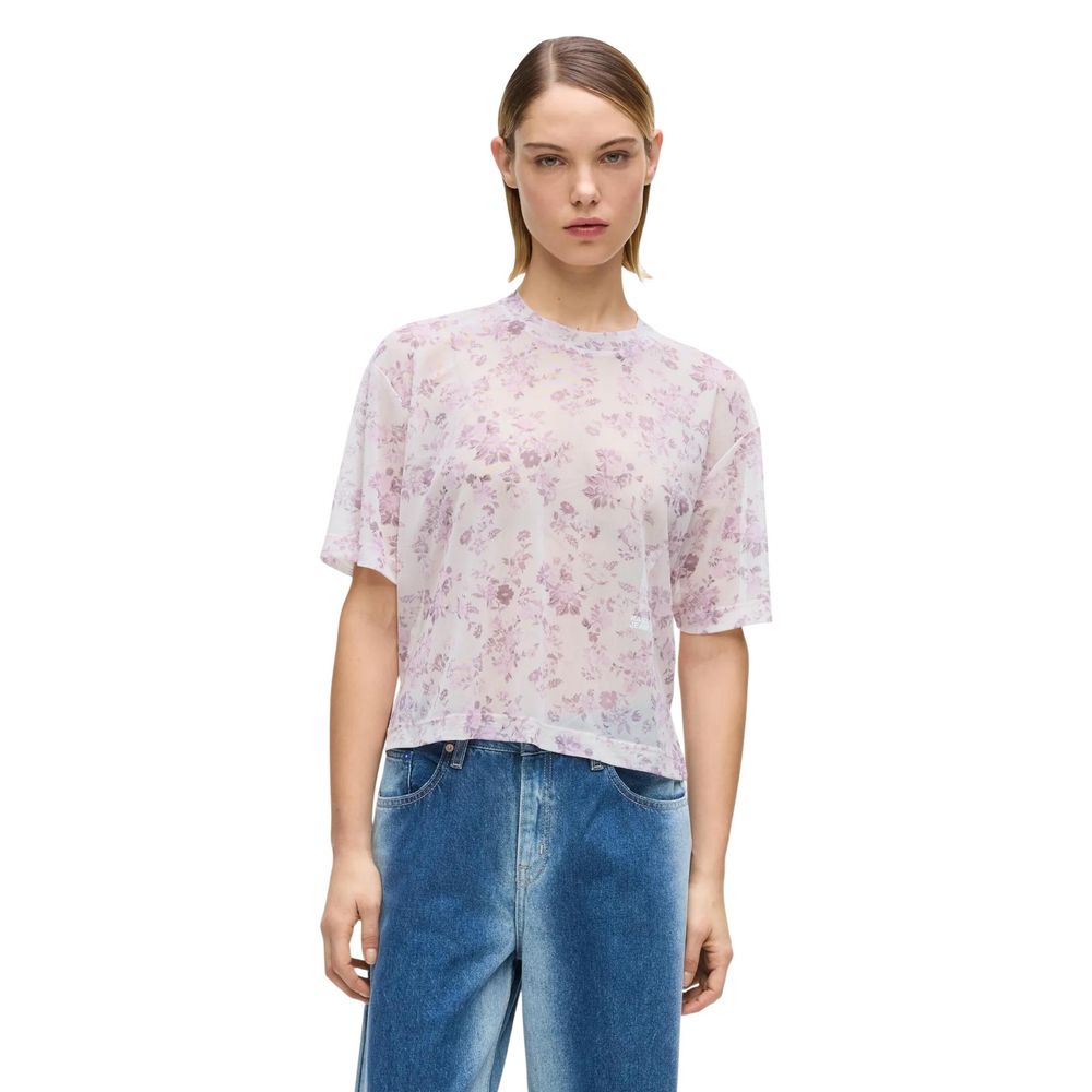 Karl Lagerfeld Mehrfarbiges Polyester-T-Shirt