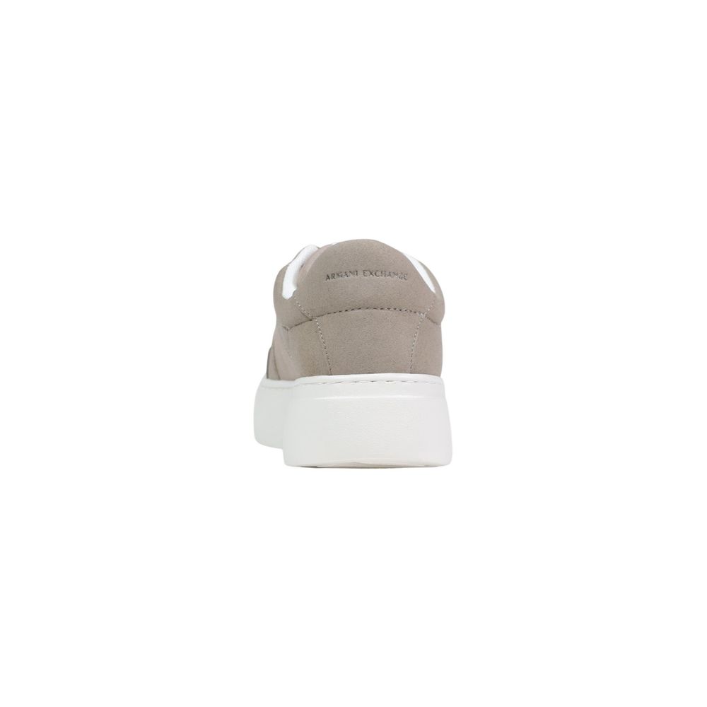Armani Exchange Braune Polyamid-Athletik-Sneaker
