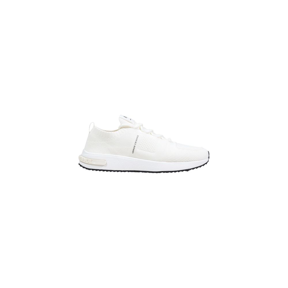 Armani Exchange Weiße Polyester-Sportschuhe