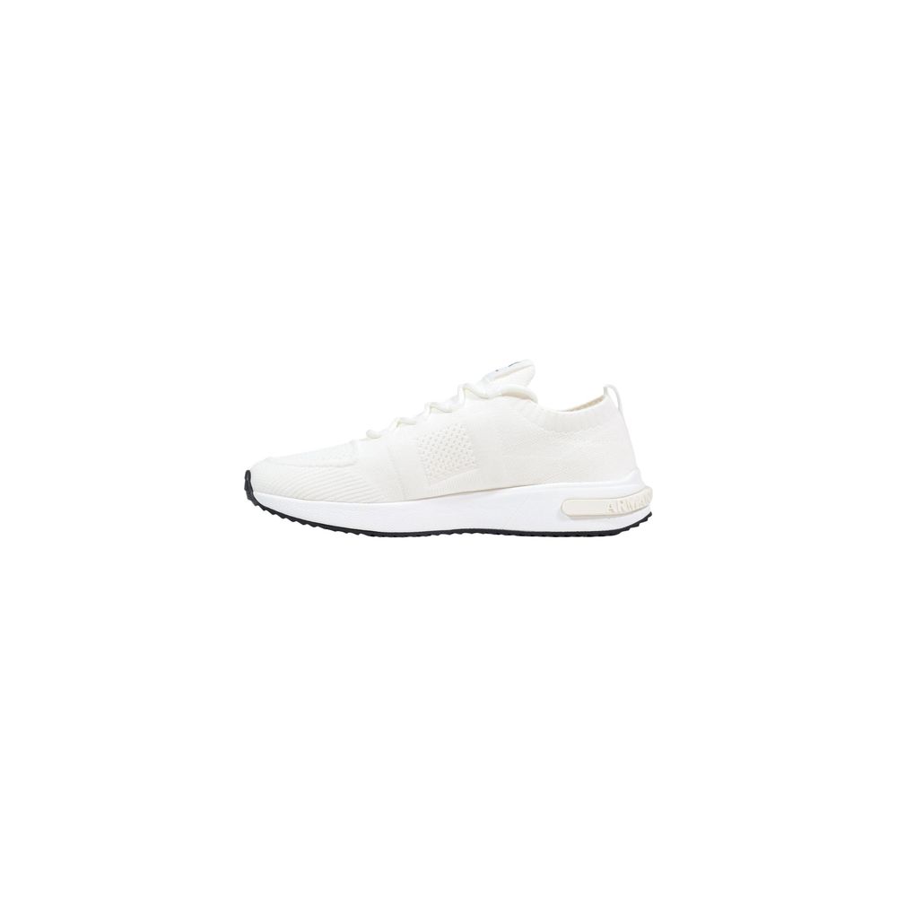 Armani Exchange Weiße Polyester-Sportschuhe
