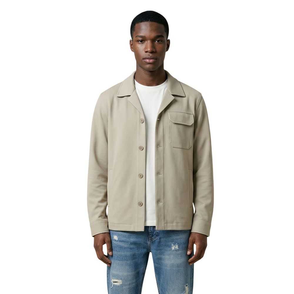 Antony Morato Beige Polyester knöchellange Jacke