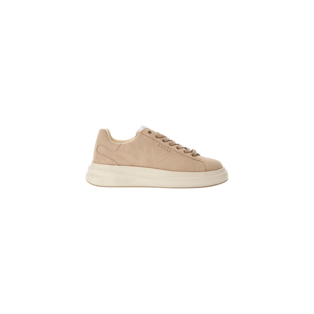 Guess Beige Wildleder Low Top Sneakers