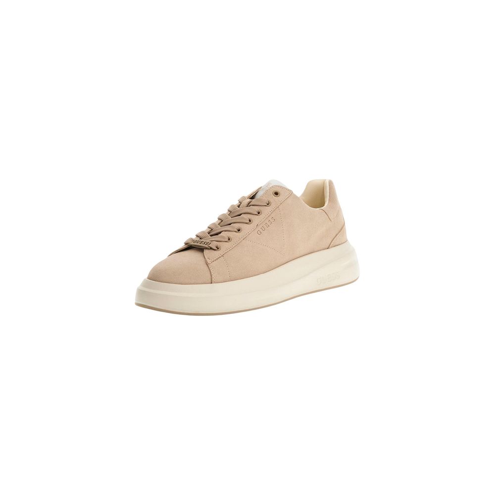 Guess Beige Wildleder Low Top Sneakers