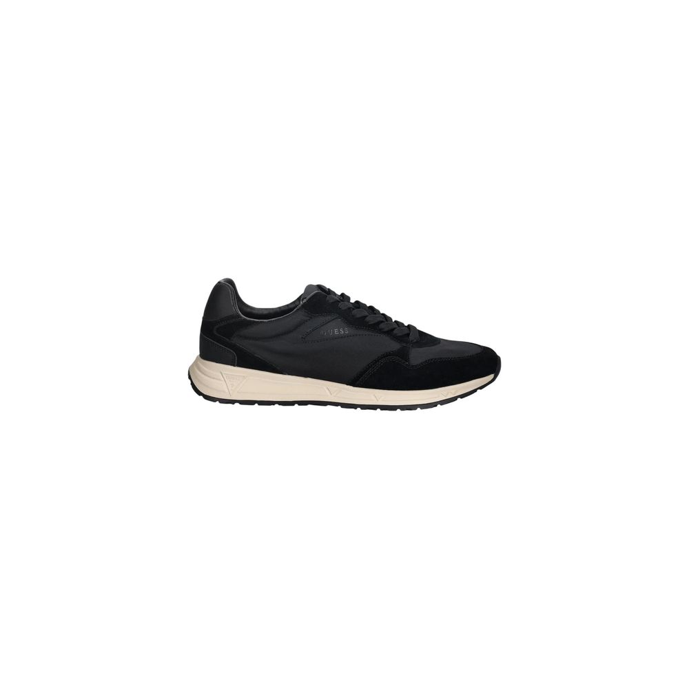 Guess Schwarze sportliche Sneaker aus Polyester