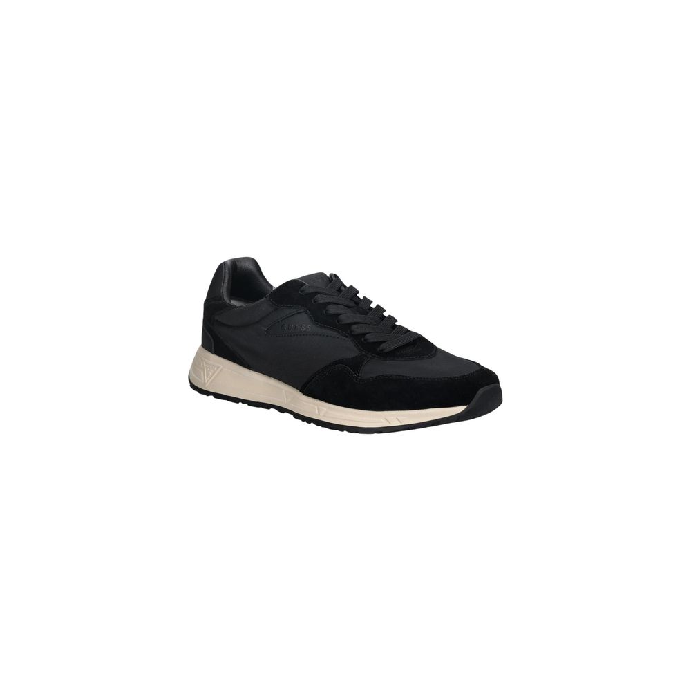 Guess Schwarze sportliche Sneaker aus Polyester