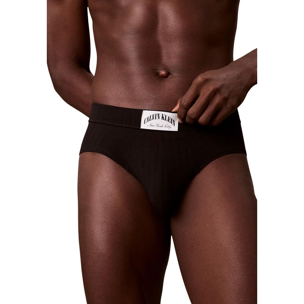 Calvin Klein Unterwäsche Schwarze Baumwollslips