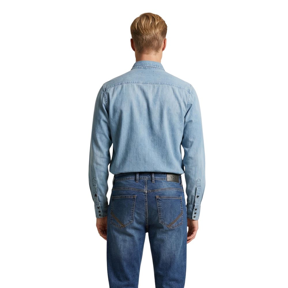 Replay Hellblaues Jeanshemd