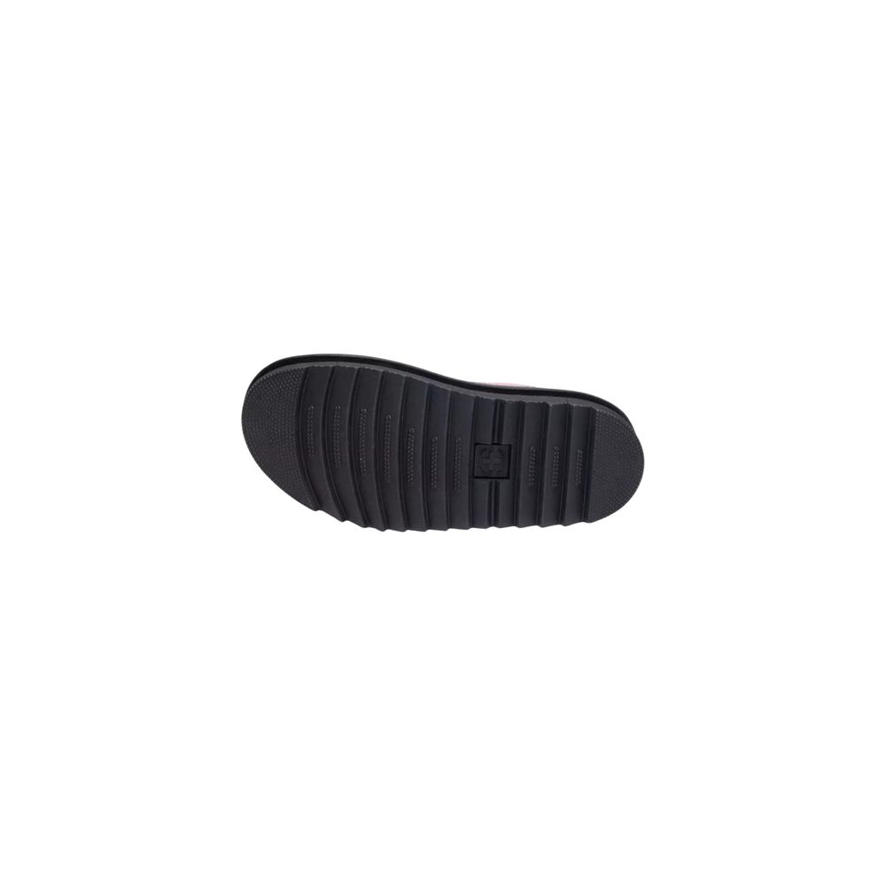 Dr. Martens Rosa Leder Plateau-Sandalen