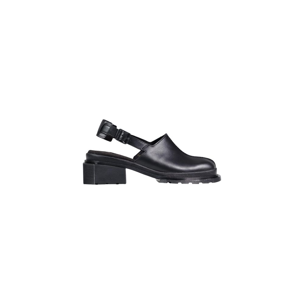 Dr. Martens Pantoletten aus schwarzem Leder