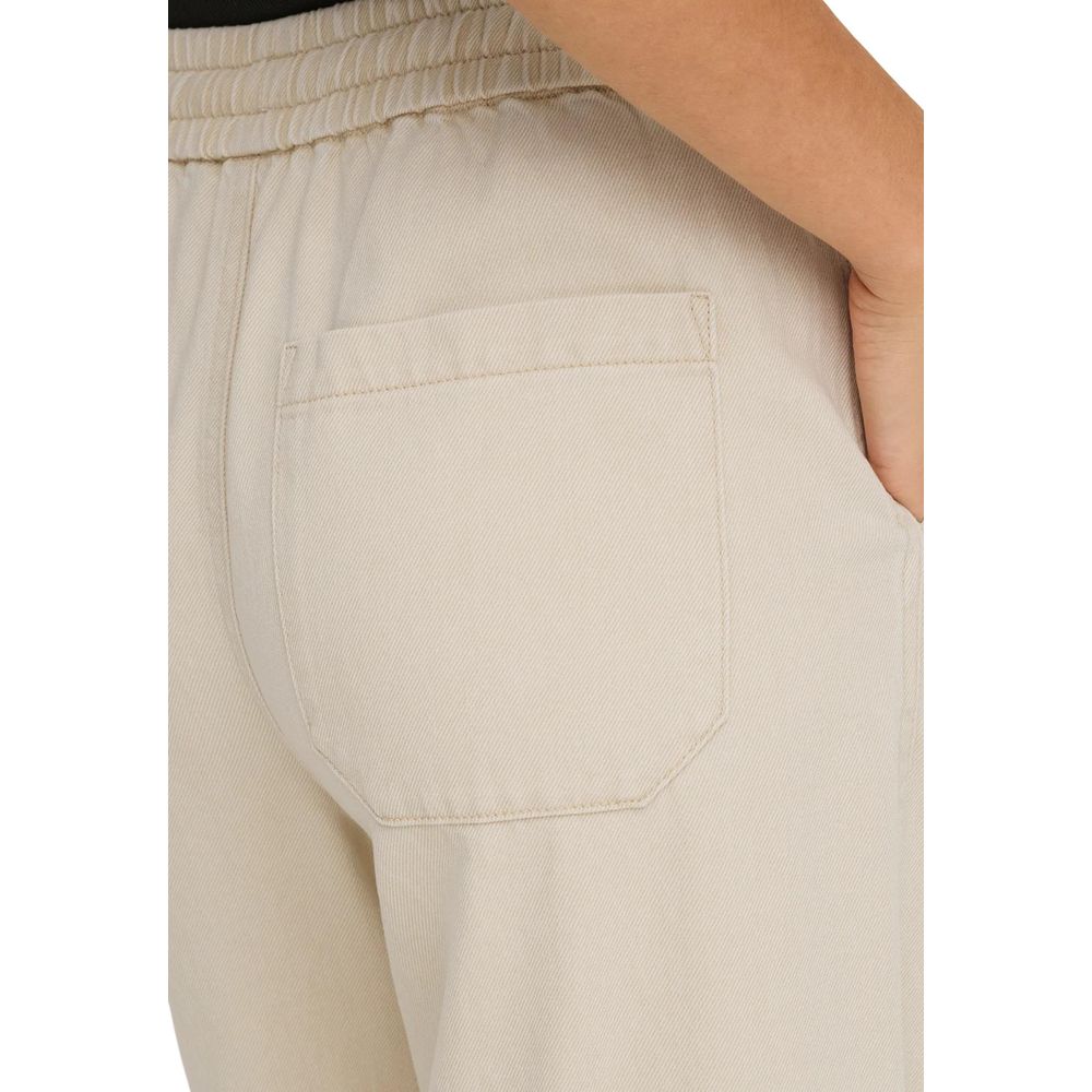 Only Cream-Baumwollhose mit Schlag