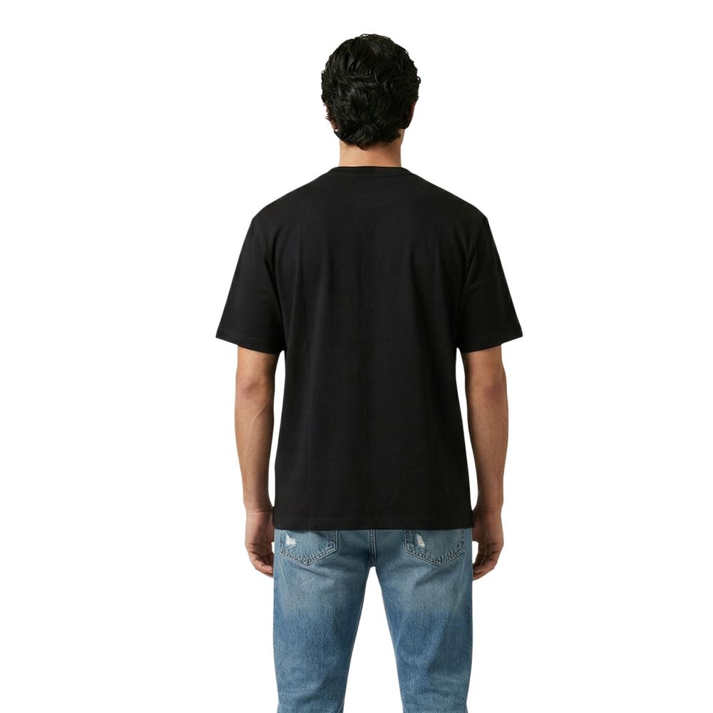 Only & Sons Schwarzes Baumwoll-T-Shirt