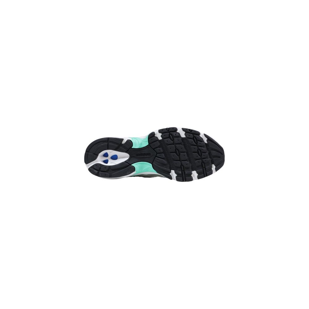 New Balance silberne Synthetik-Athletik-Sneakers