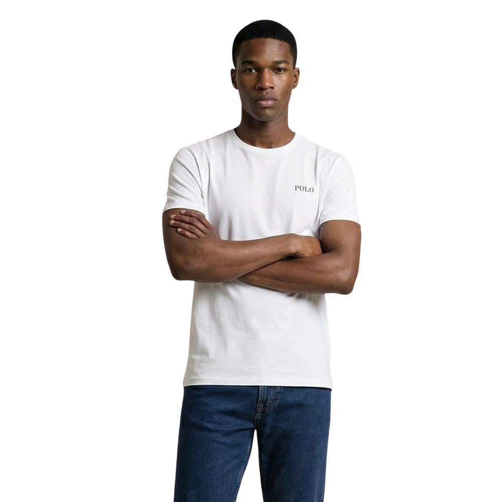 Ralph Lauren Weißes Baumwoll-T-Shirt