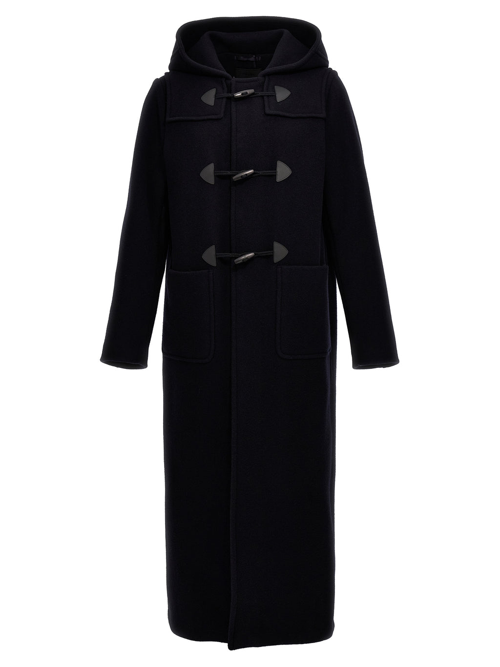 Prada Blue Wool Coat