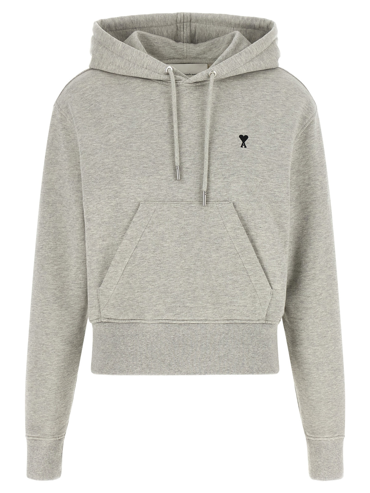 Ami Paris Grau Baumwoll-Sweatshirt