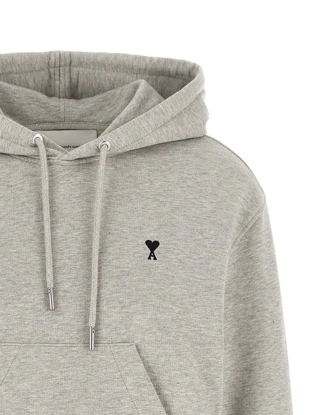Ami Paris Grau Baumwoll-Sweatshirt