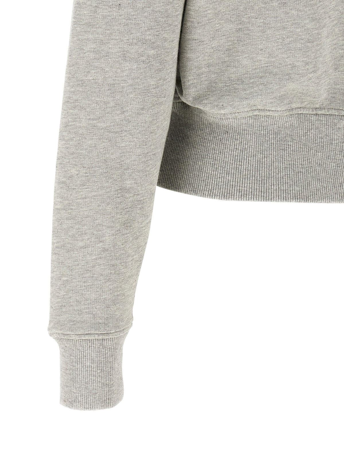 Ami Paris Grau Baumwoll-Sweatshirt