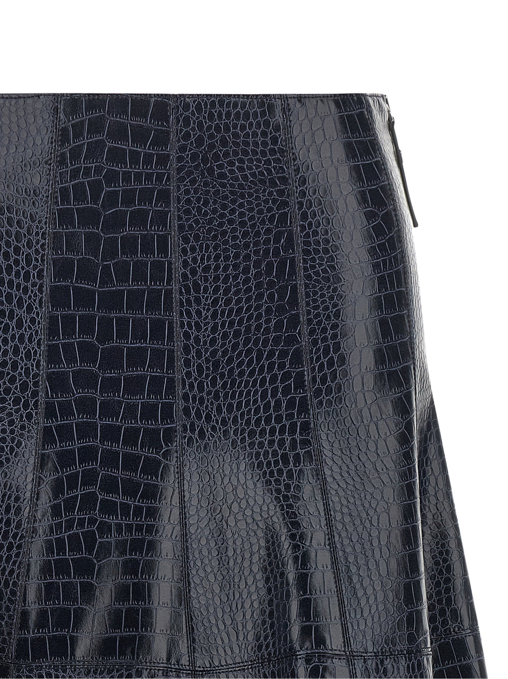 PINKO Blauer Midirock aus Viskose