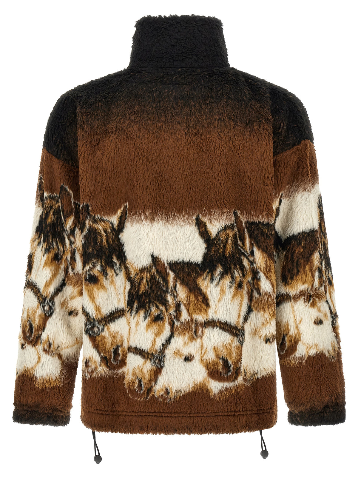MM6 Maison Margiela Braunes Polyethylen-Sweatshirt