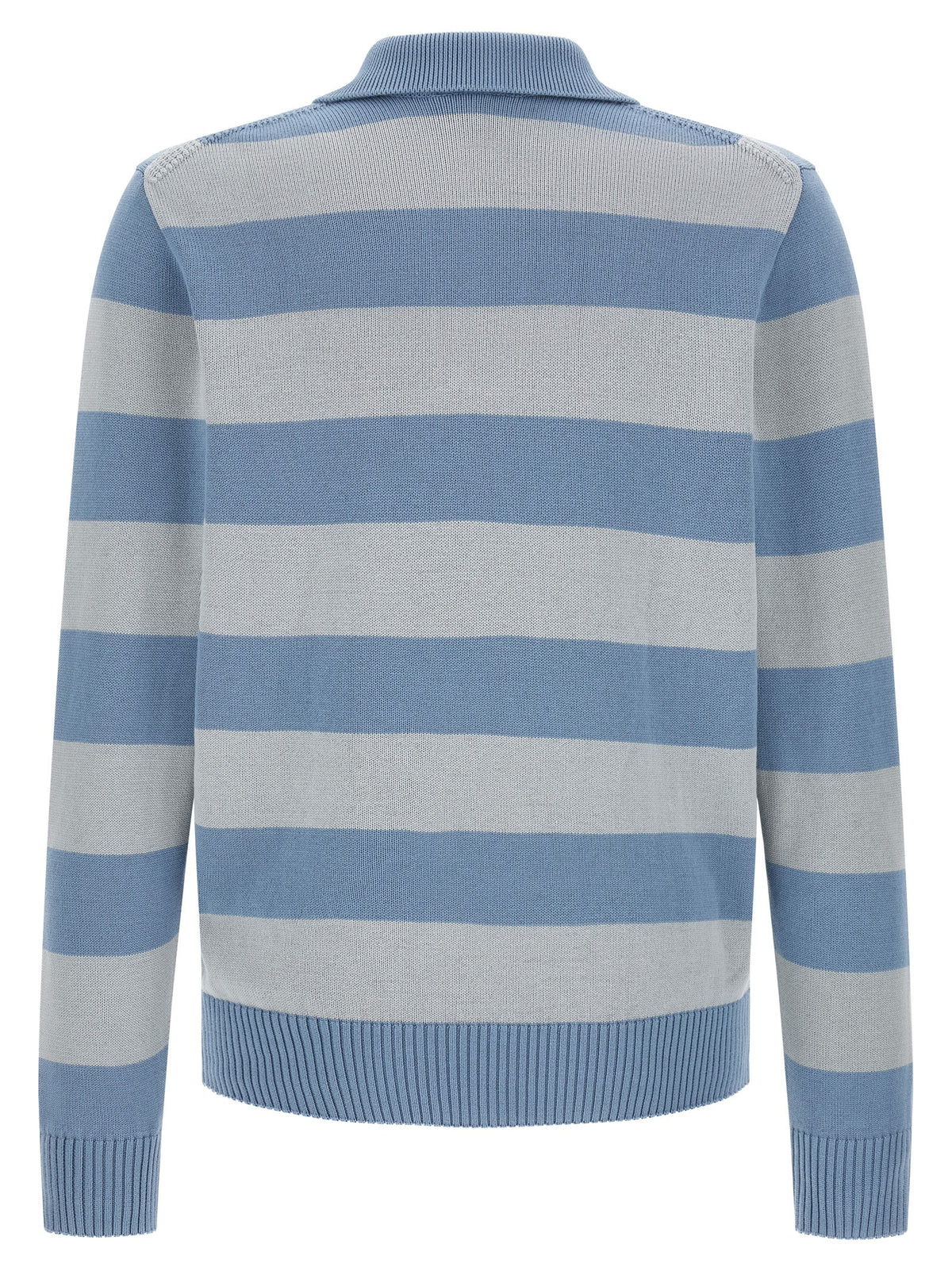 Lacoste blaues Baumwoll-Polohemd