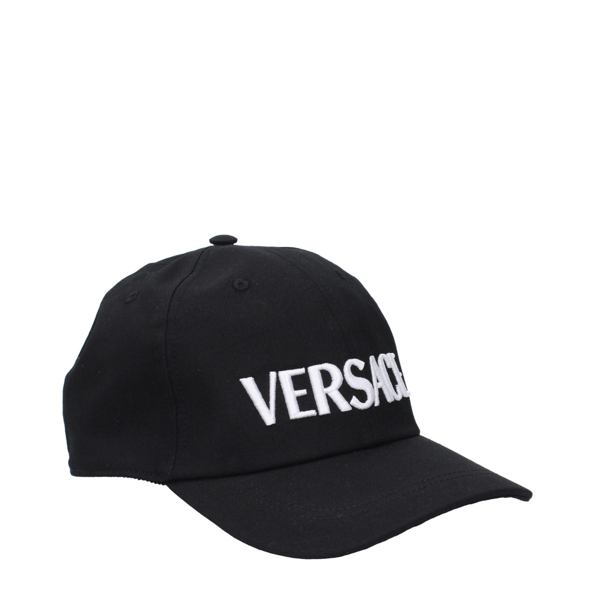 Versace Schwarze Baumwollkappe (Baseballmütze)