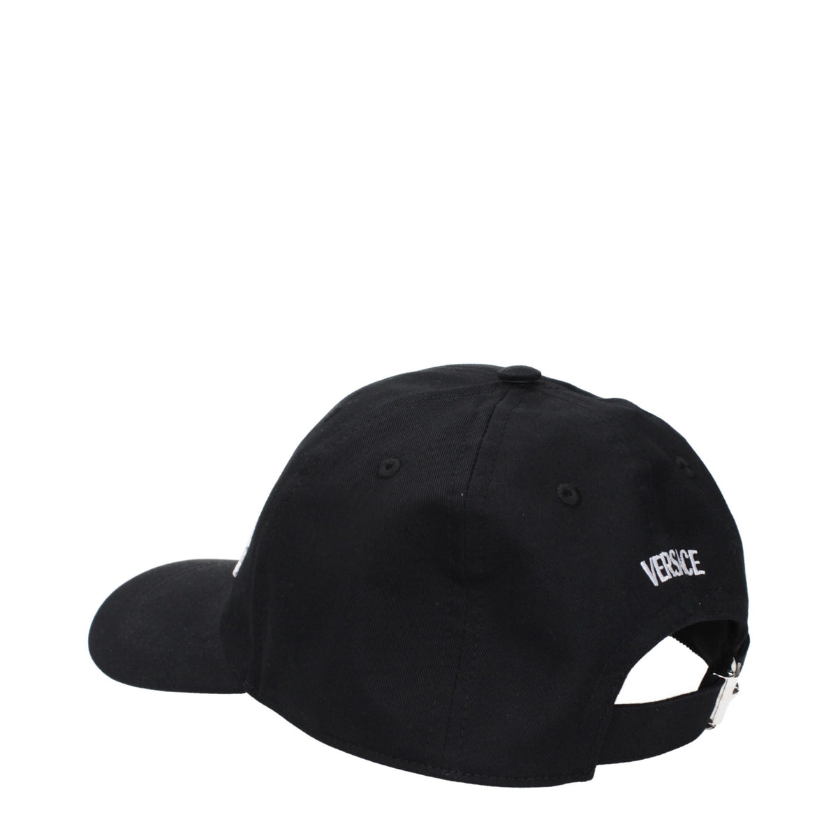 Versace Schwarze Baumwollkappe (Baseballmütze)