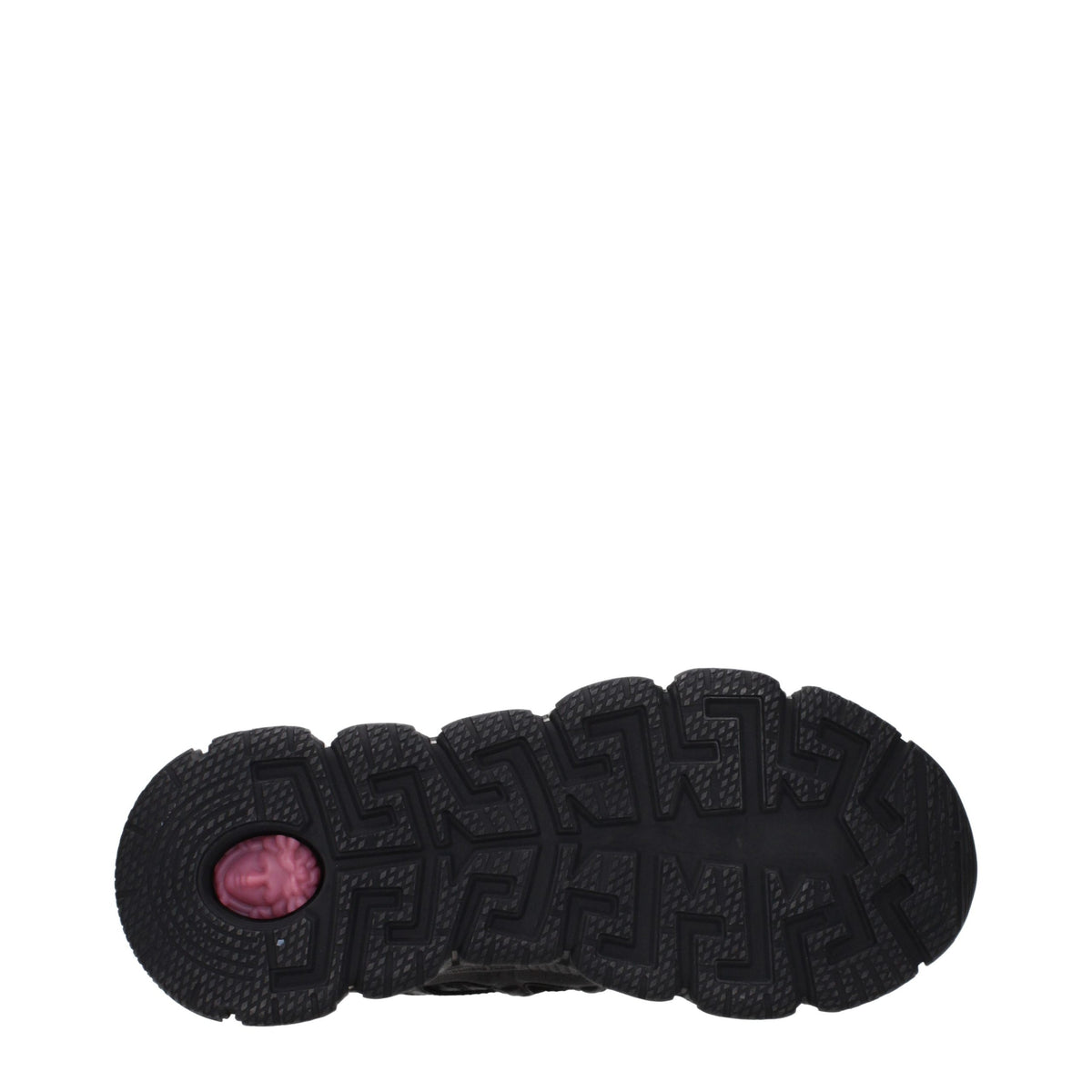 Versace Schwarze Turnschuhe aus Stoff