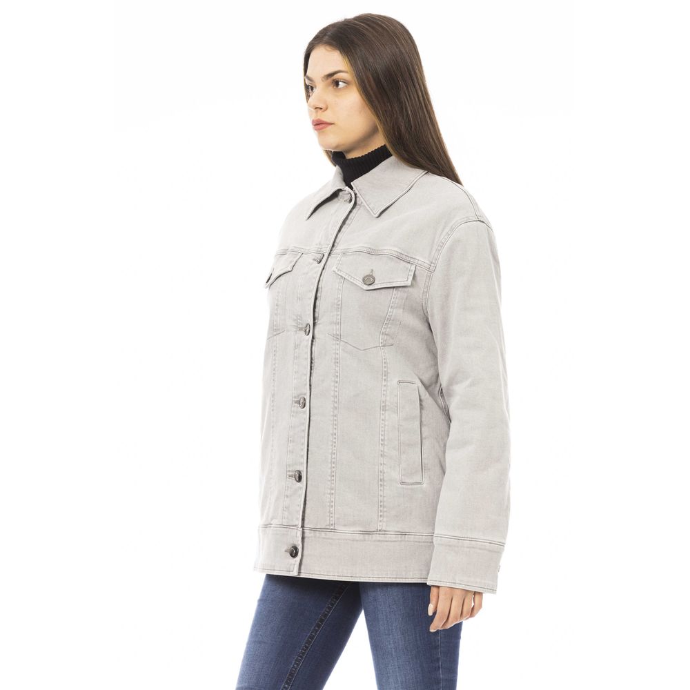 Veste Femme Coton Gris Jacob Cohen