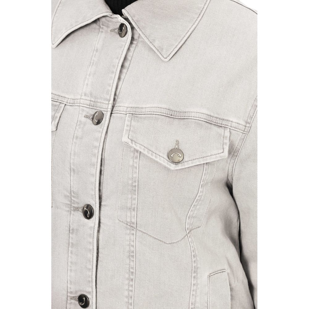 Veste Femme Coton Gris Jacob Cohen