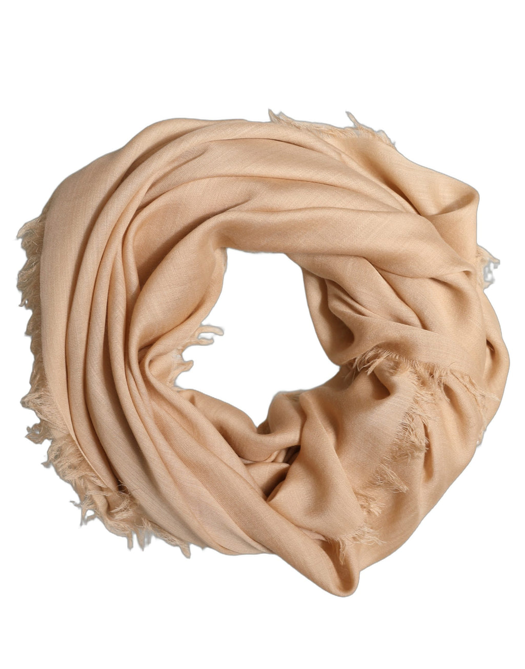 Dolce & Gabbana Beige Silk Wool Fringed Men Lace Stole Scarf