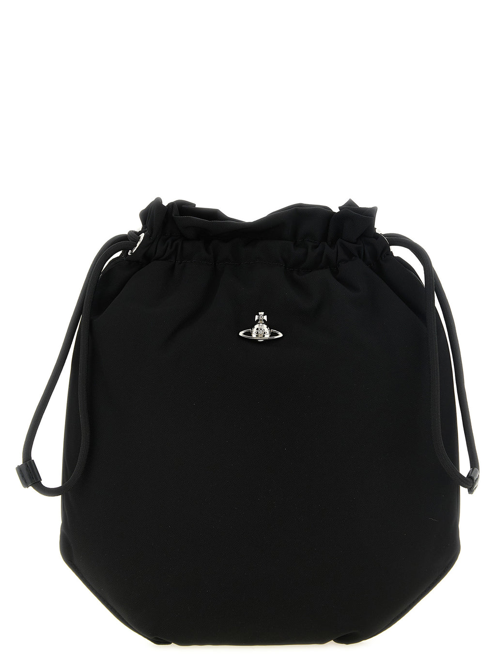 Vivienne Westwood Black Polyester Clutch Bag