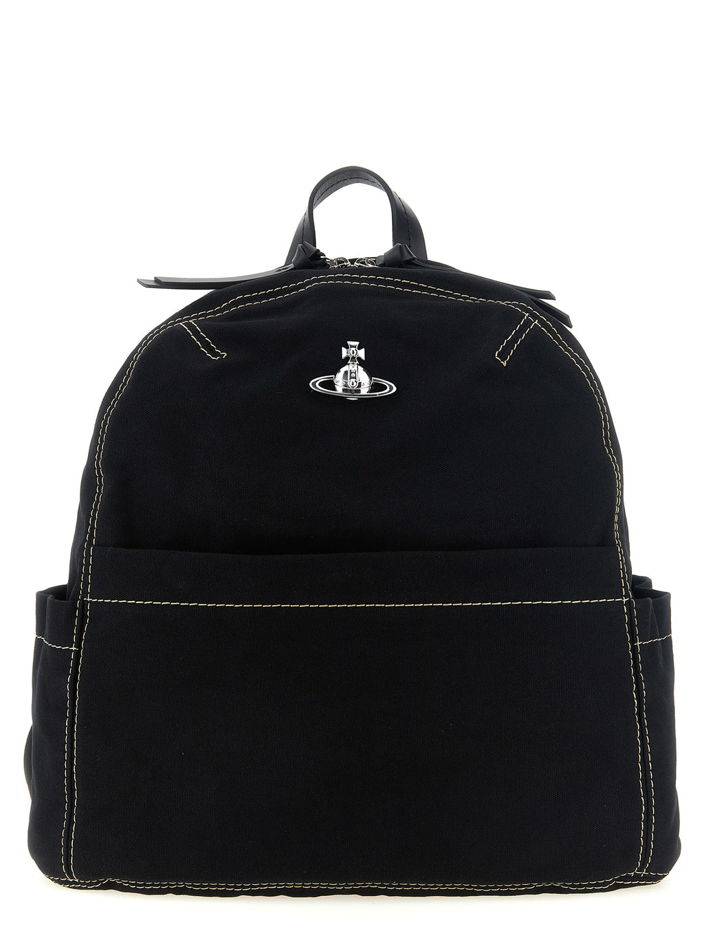 Vivienne Westwood Rucksack aus schwarzer Baumwolle