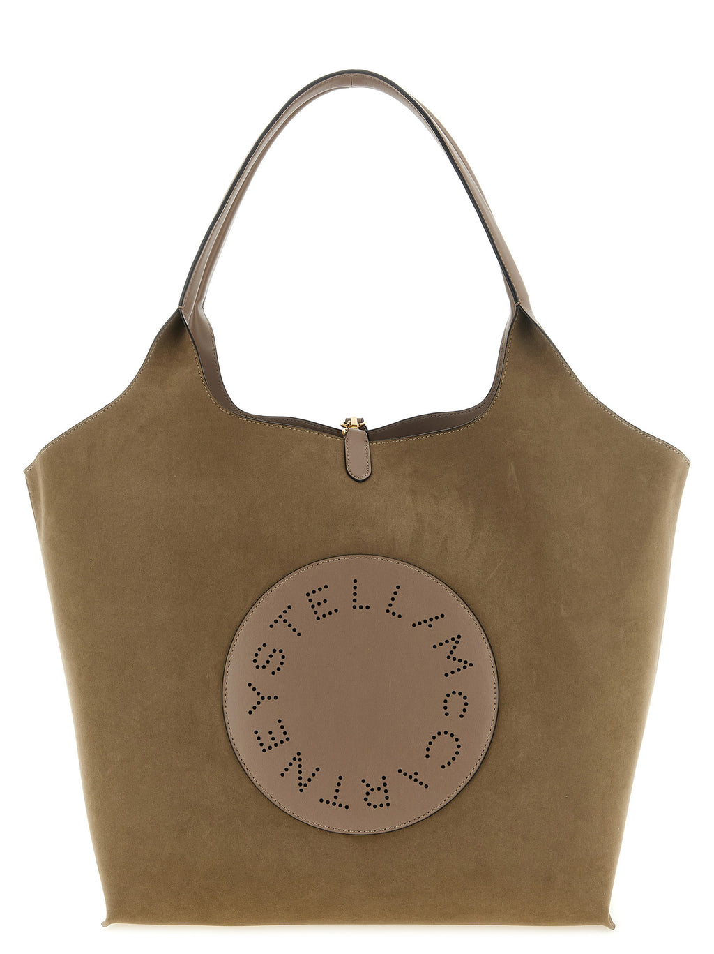Stella McCartney Shopper aus grauem Polyester