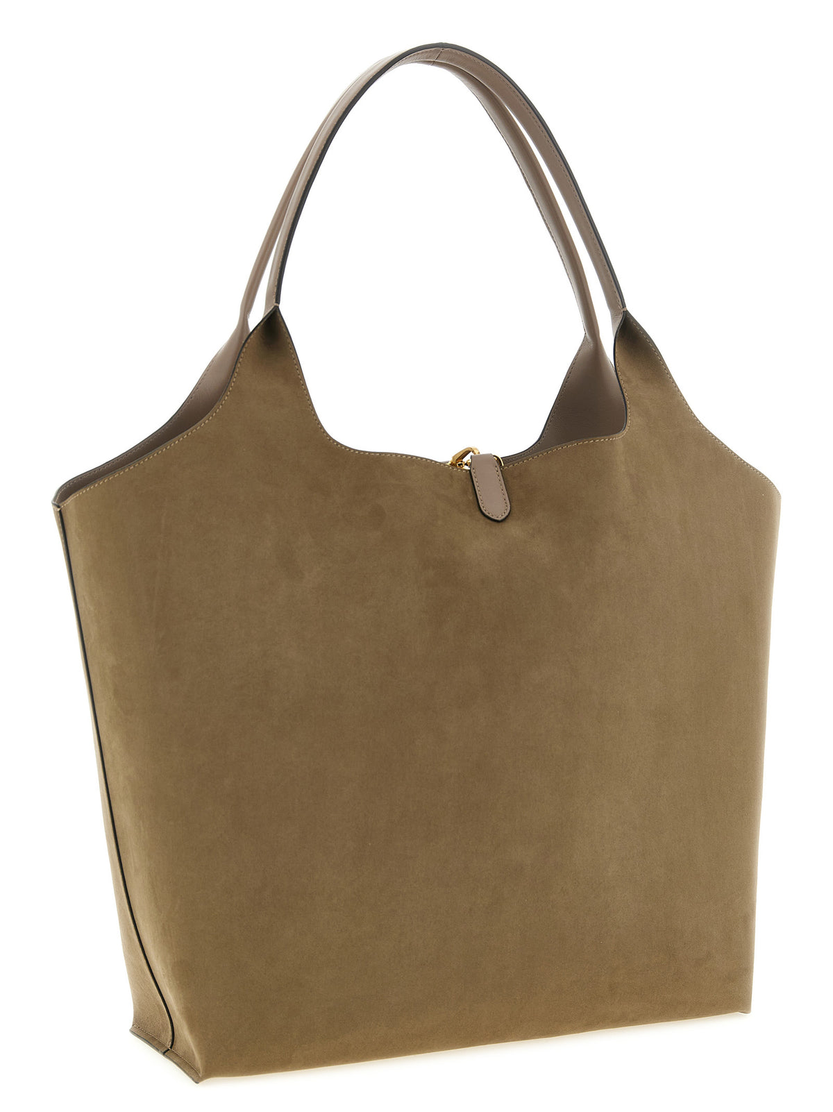 Stella McCartney Shopper aus grauem Polyester
