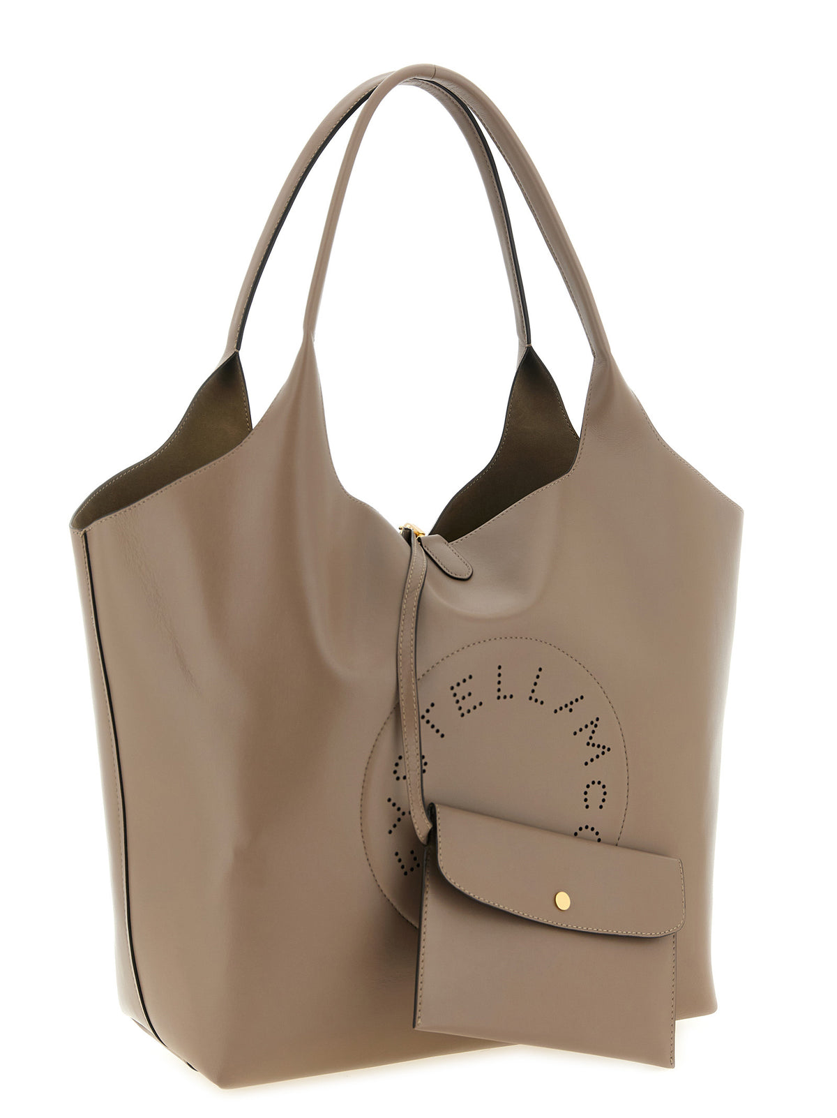 Stella McCartney Shopper aus grauem Polyester