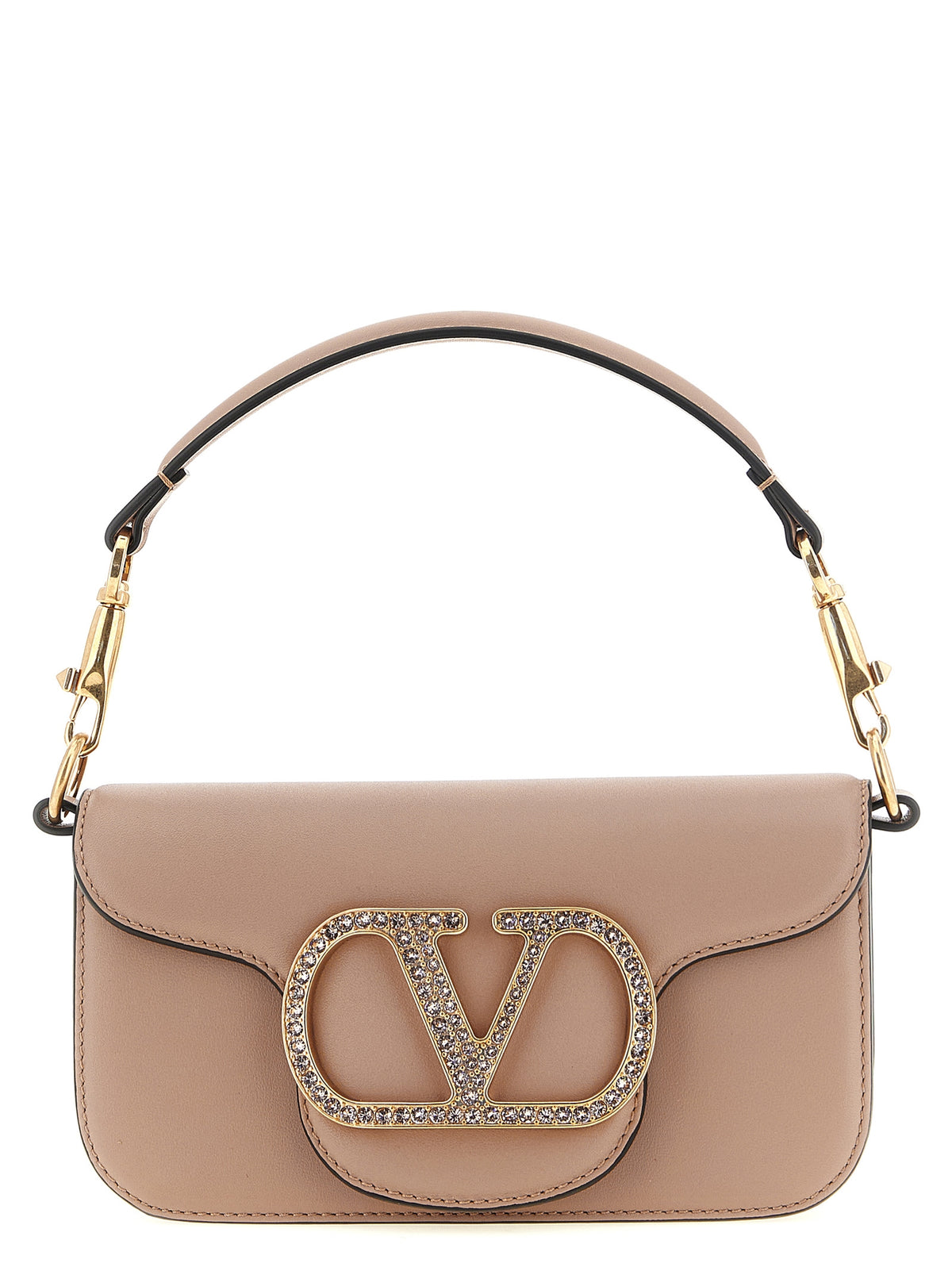 Valentino Garavani Schultertasche aus mehrfarbigem Kalbsleder